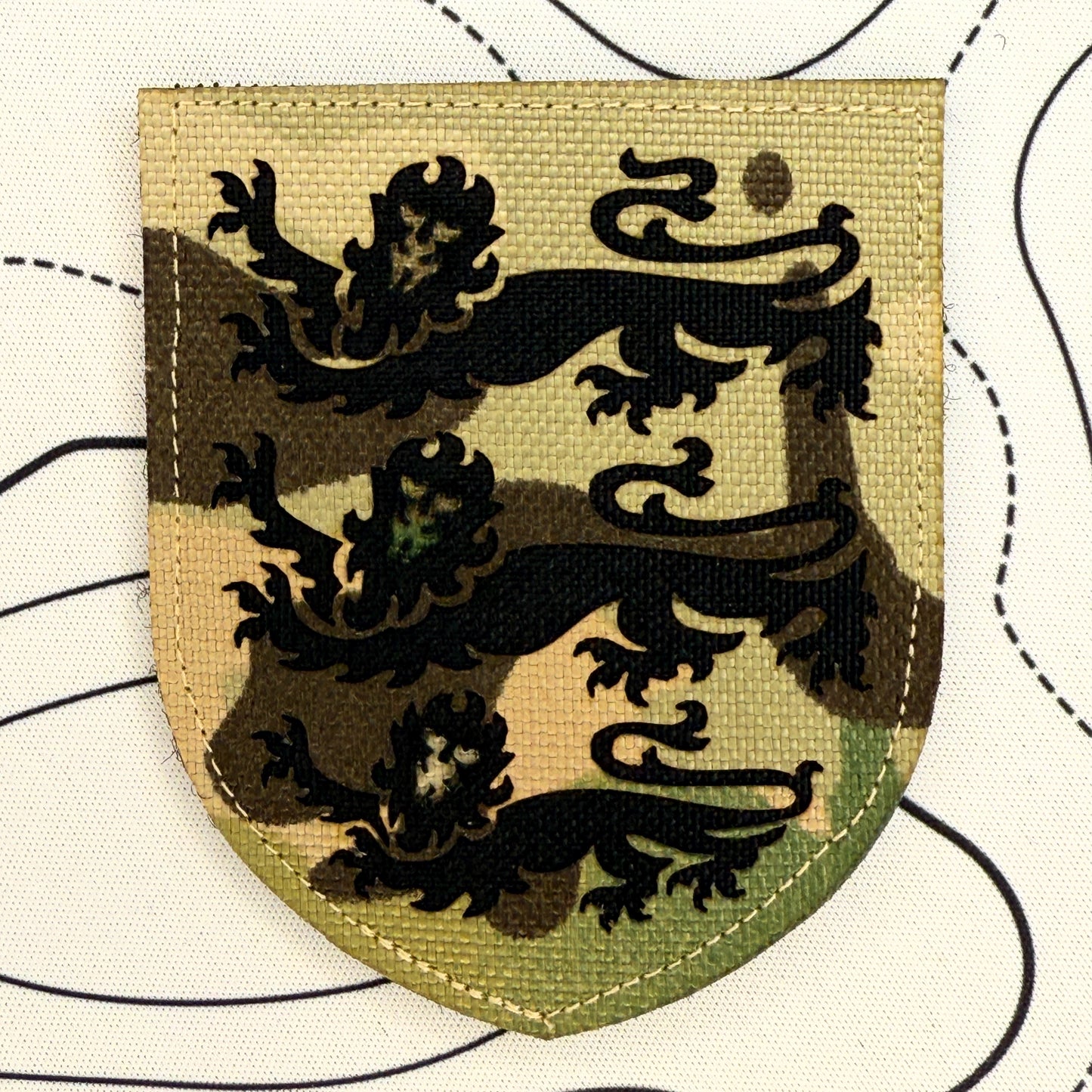 England 3 lions patch