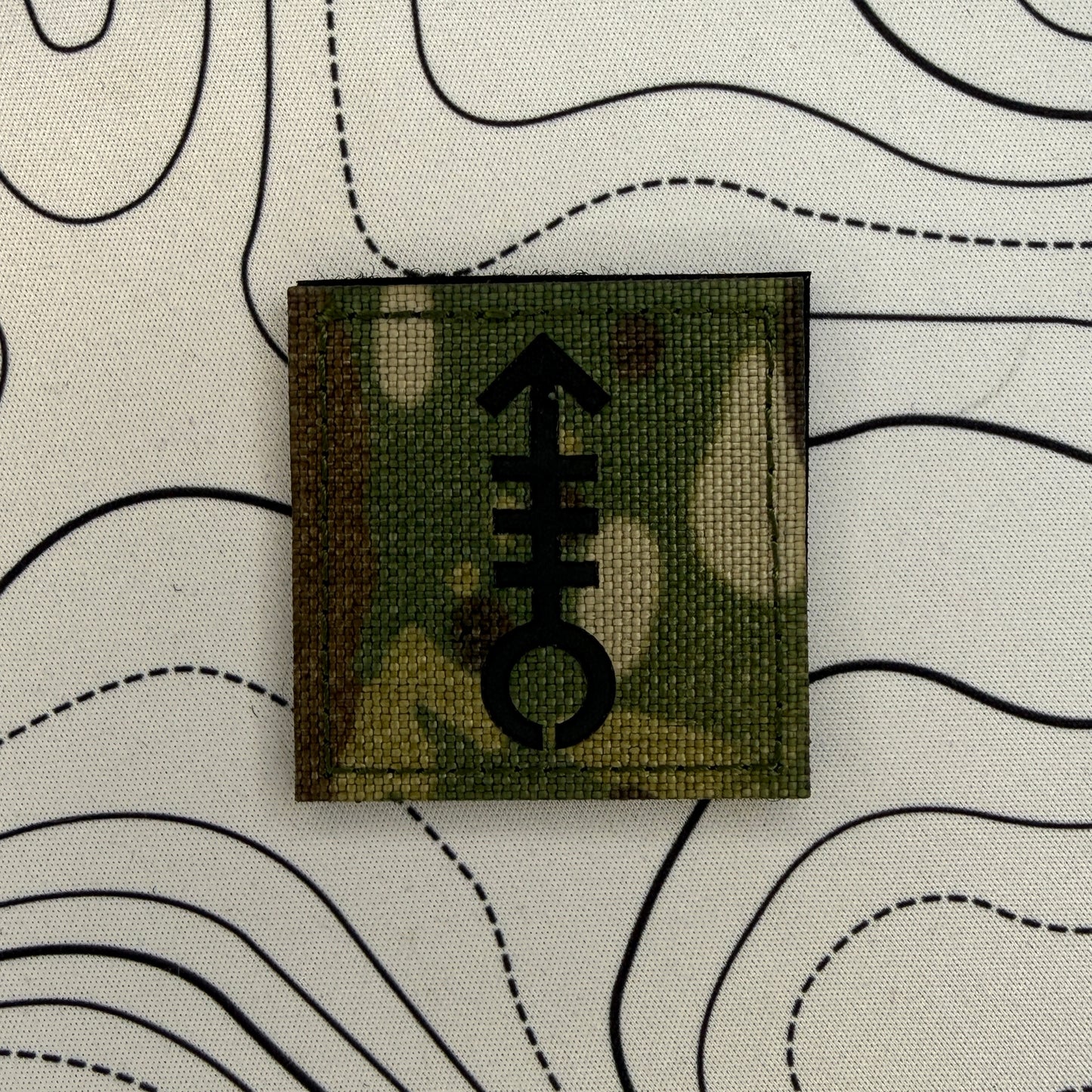 120mm mortar qualification patch