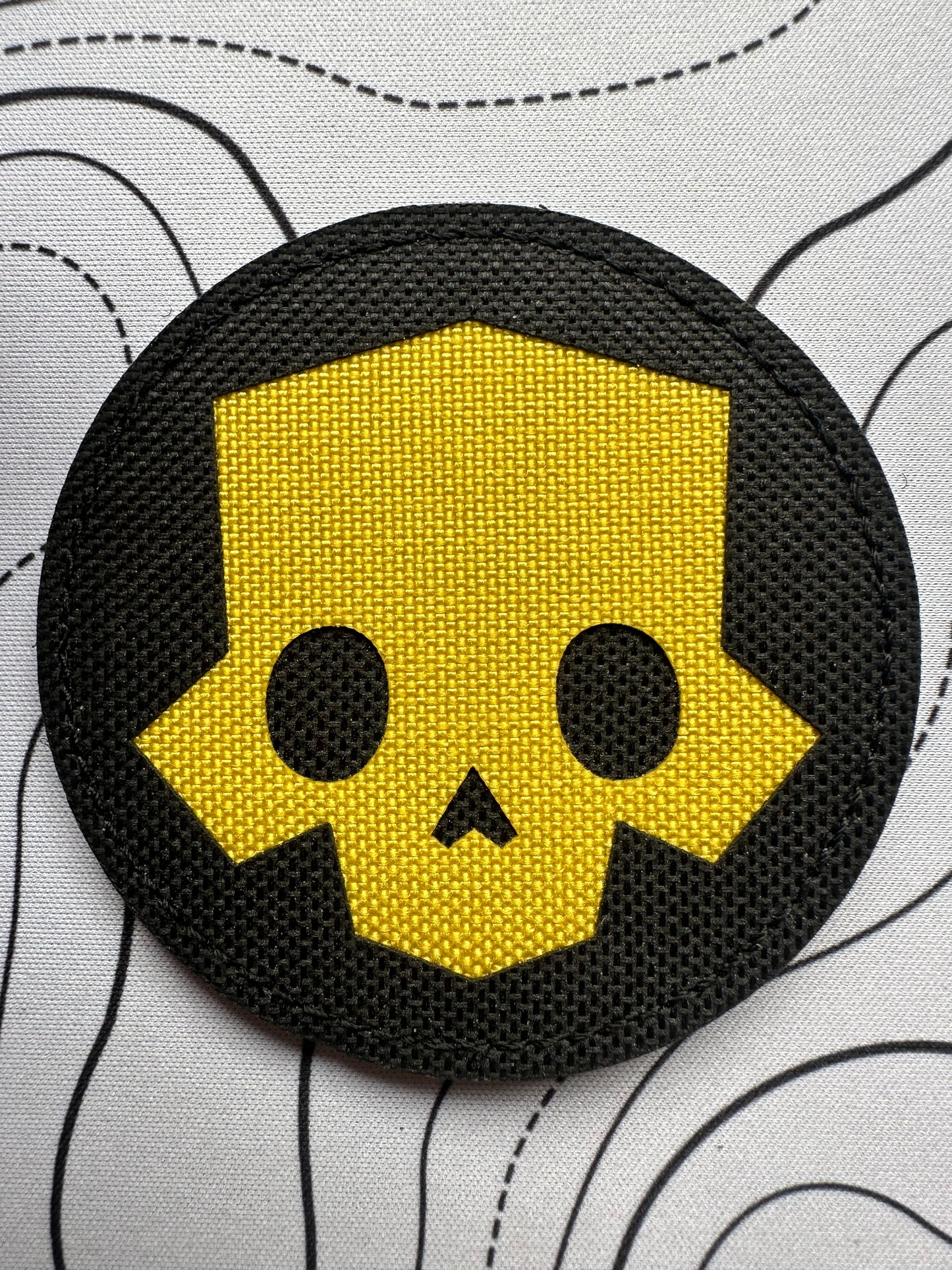Hell Diver black and yellow (circular)