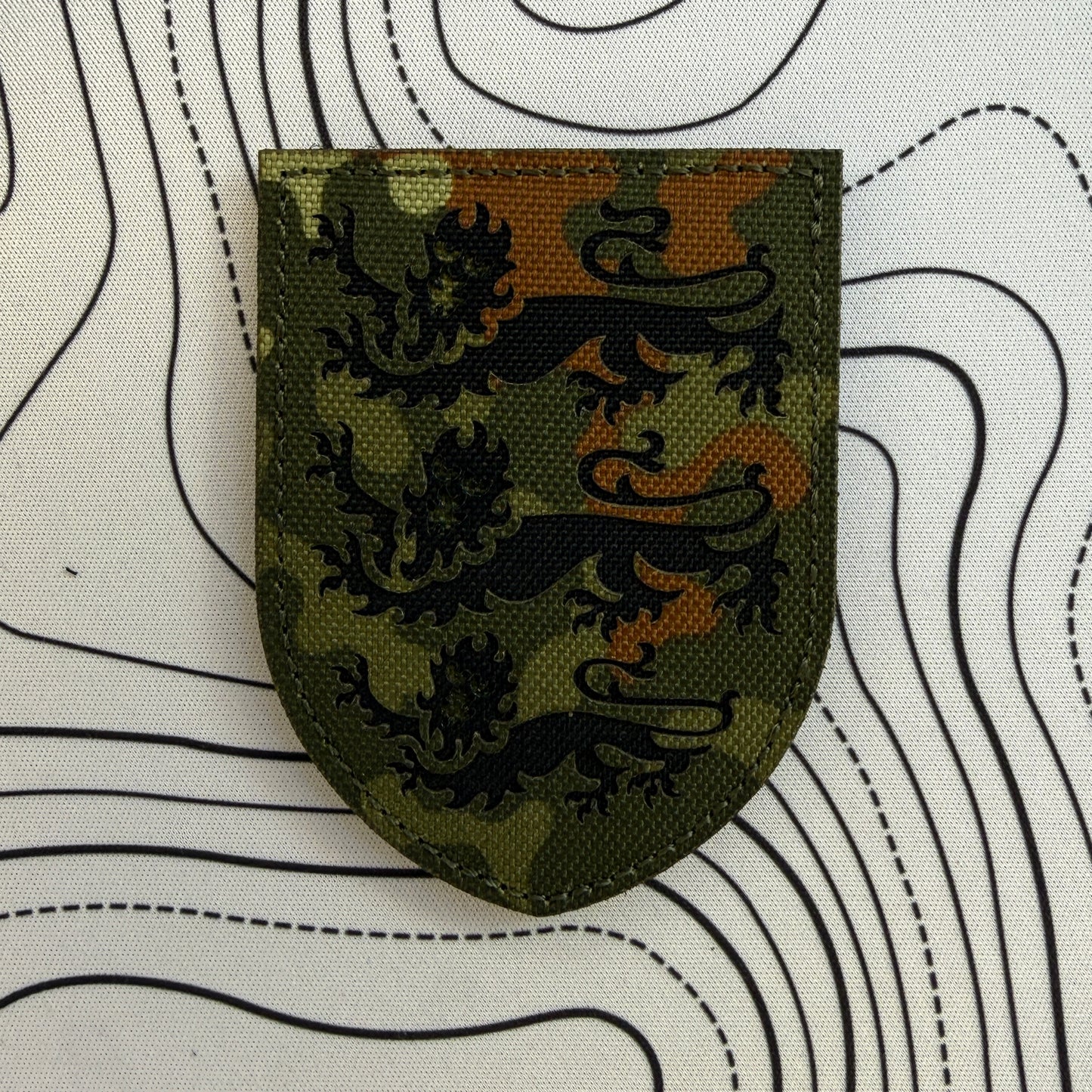 England 3 lions patch (flecktarn)