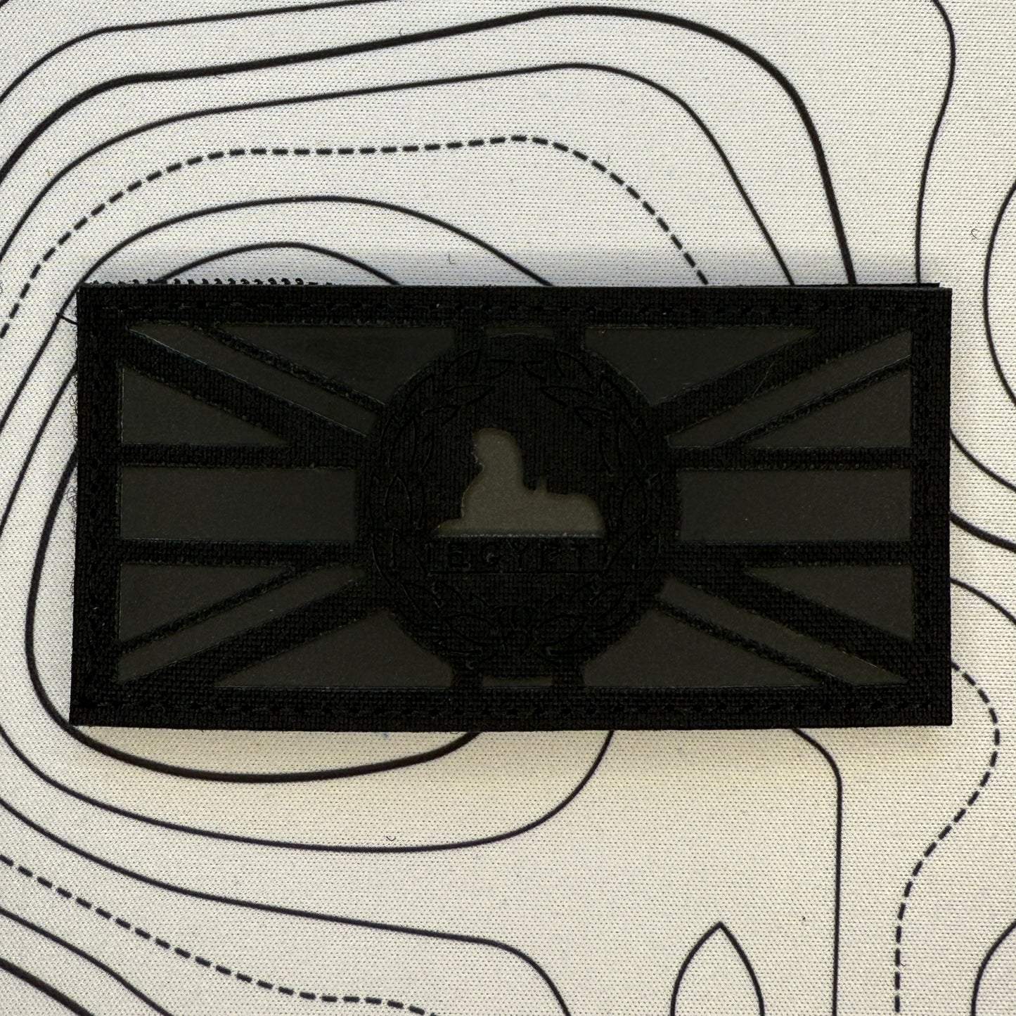 Rifles (Egypt) uk flag patch