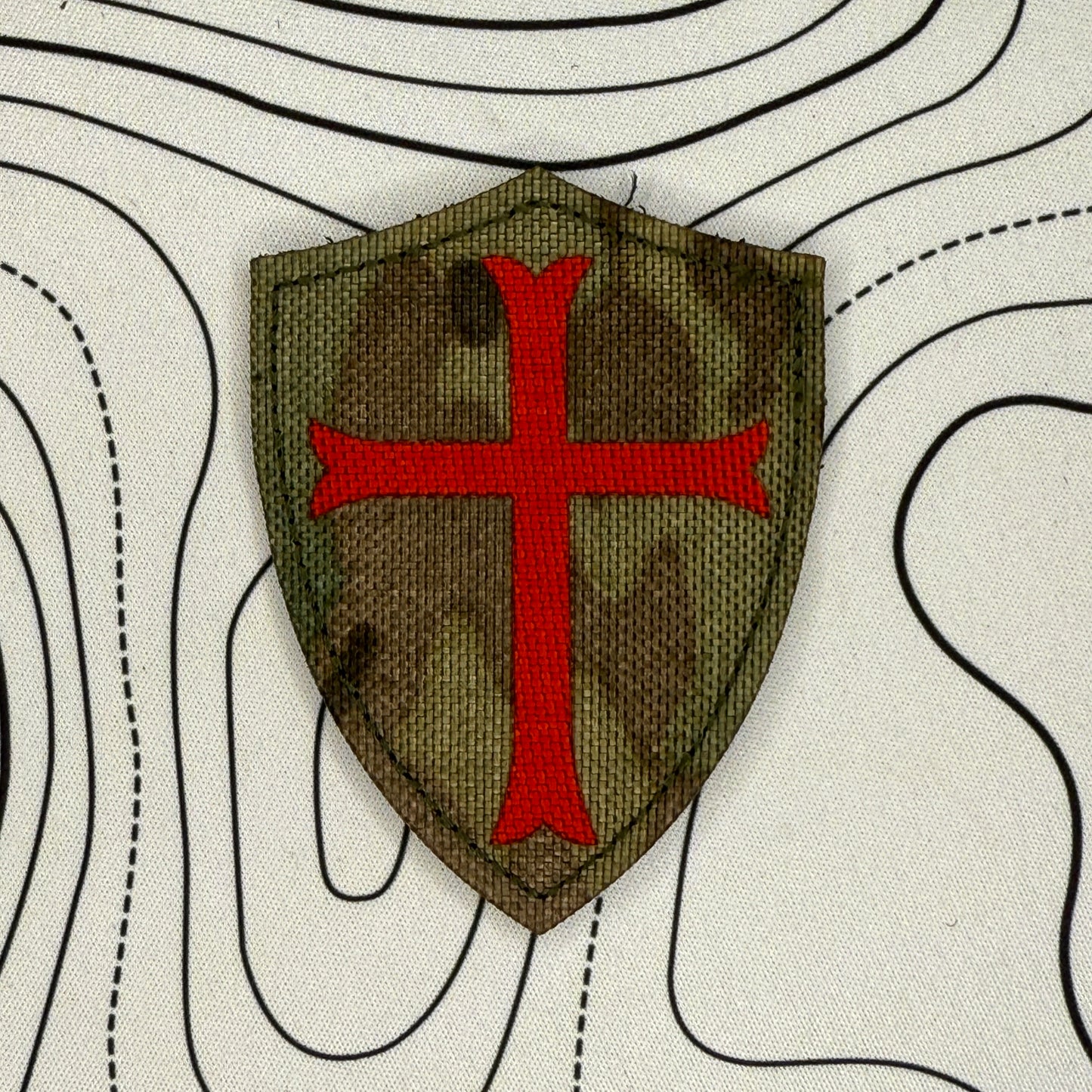 Knights templar patch (multicam)