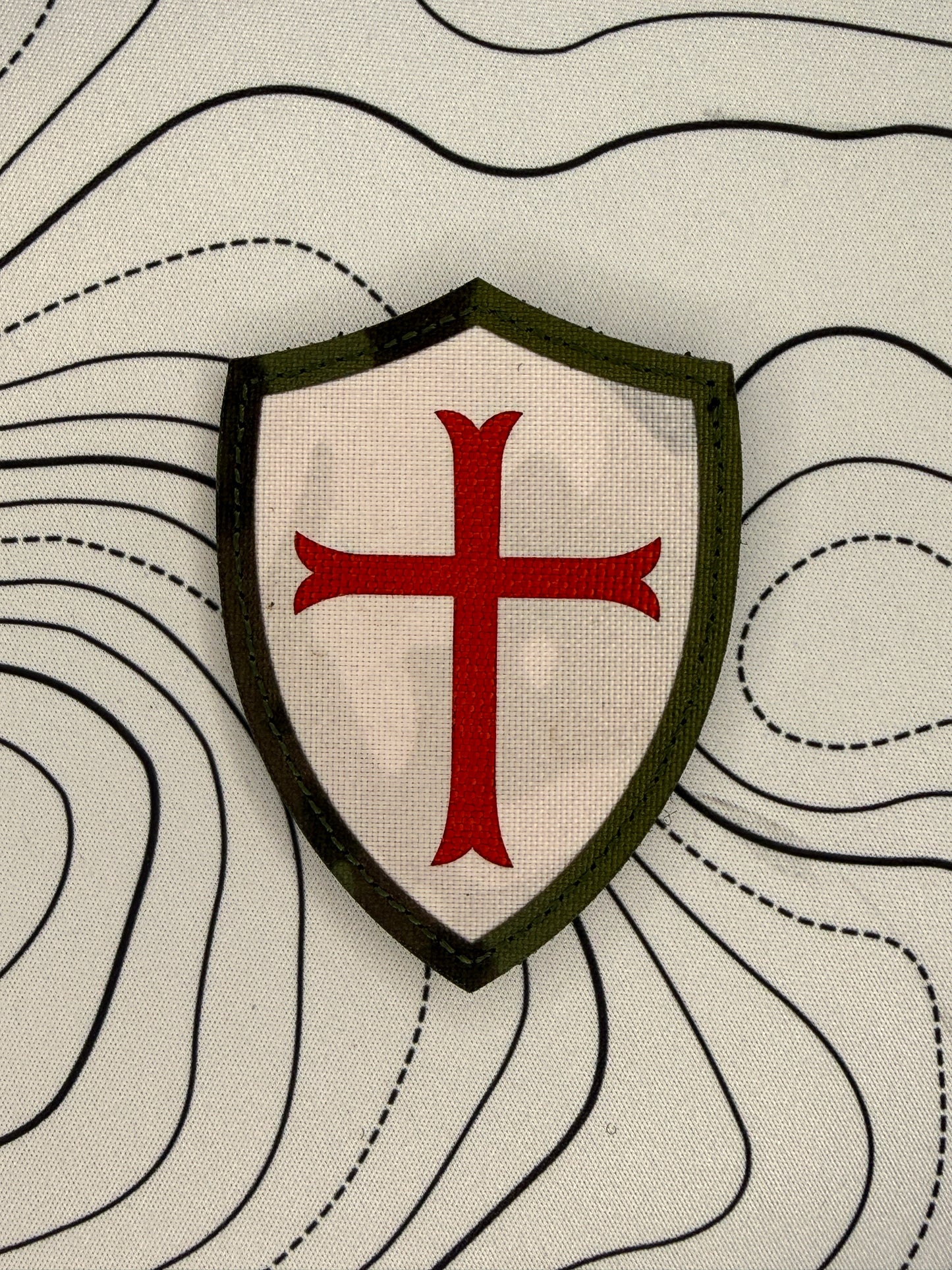 Knights templar patch alpine multicam and tropic multicam
