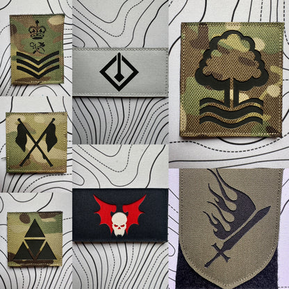 Custom laser cut RFID / NFC Patch