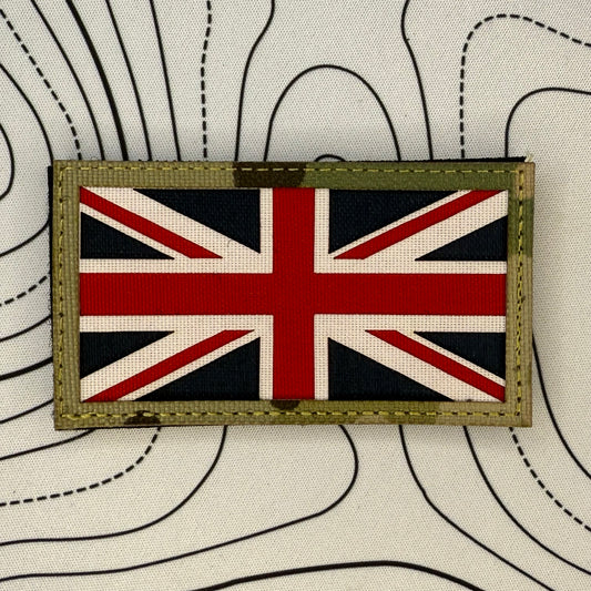 Full colour UK flag patch
