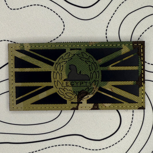 Rifles (Egypt) uk flag patch