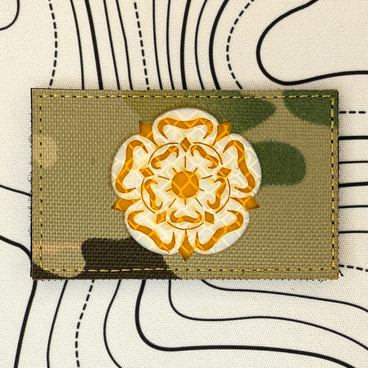 Fort Rose Patch Yorkshire rose v1 – Strike Patches