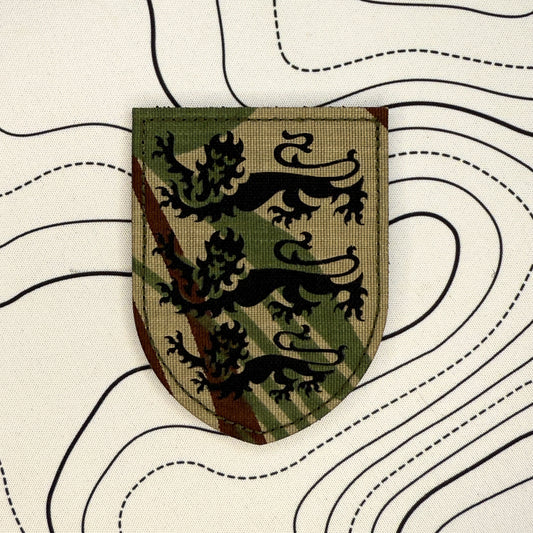 England 3 lions patch (Rhodesian bush stroke)