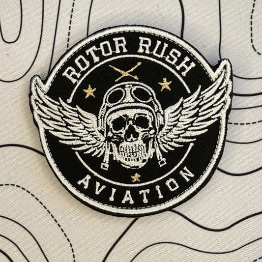 Rotor Rush embroidered patch