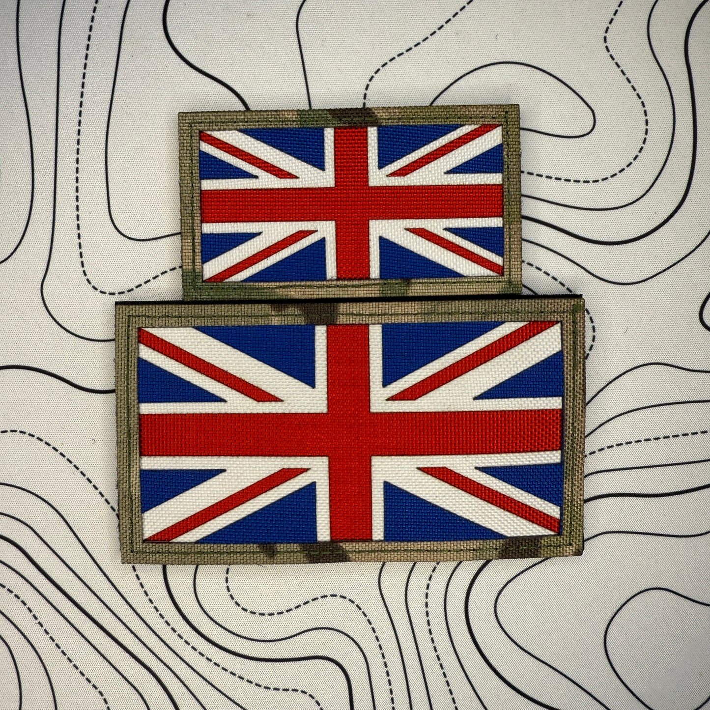 Full colour UK flag patch