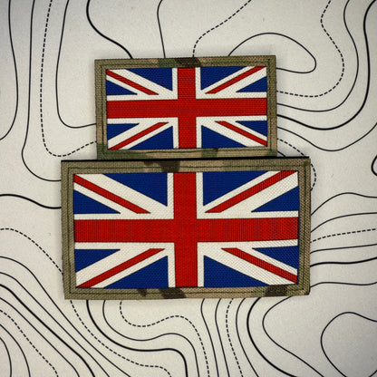 Full colour UK flag patch