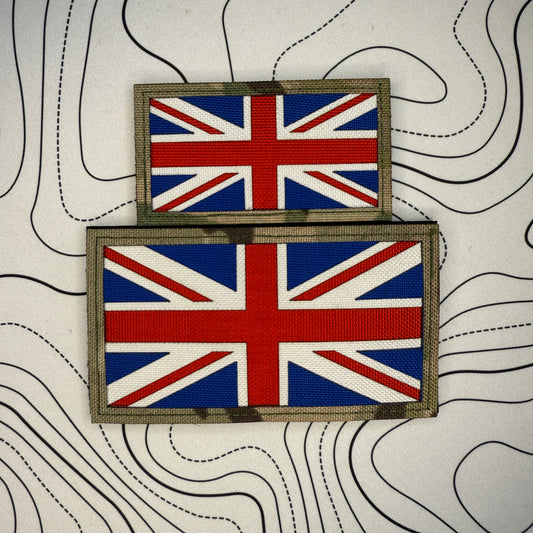 Full colour UK flag patch