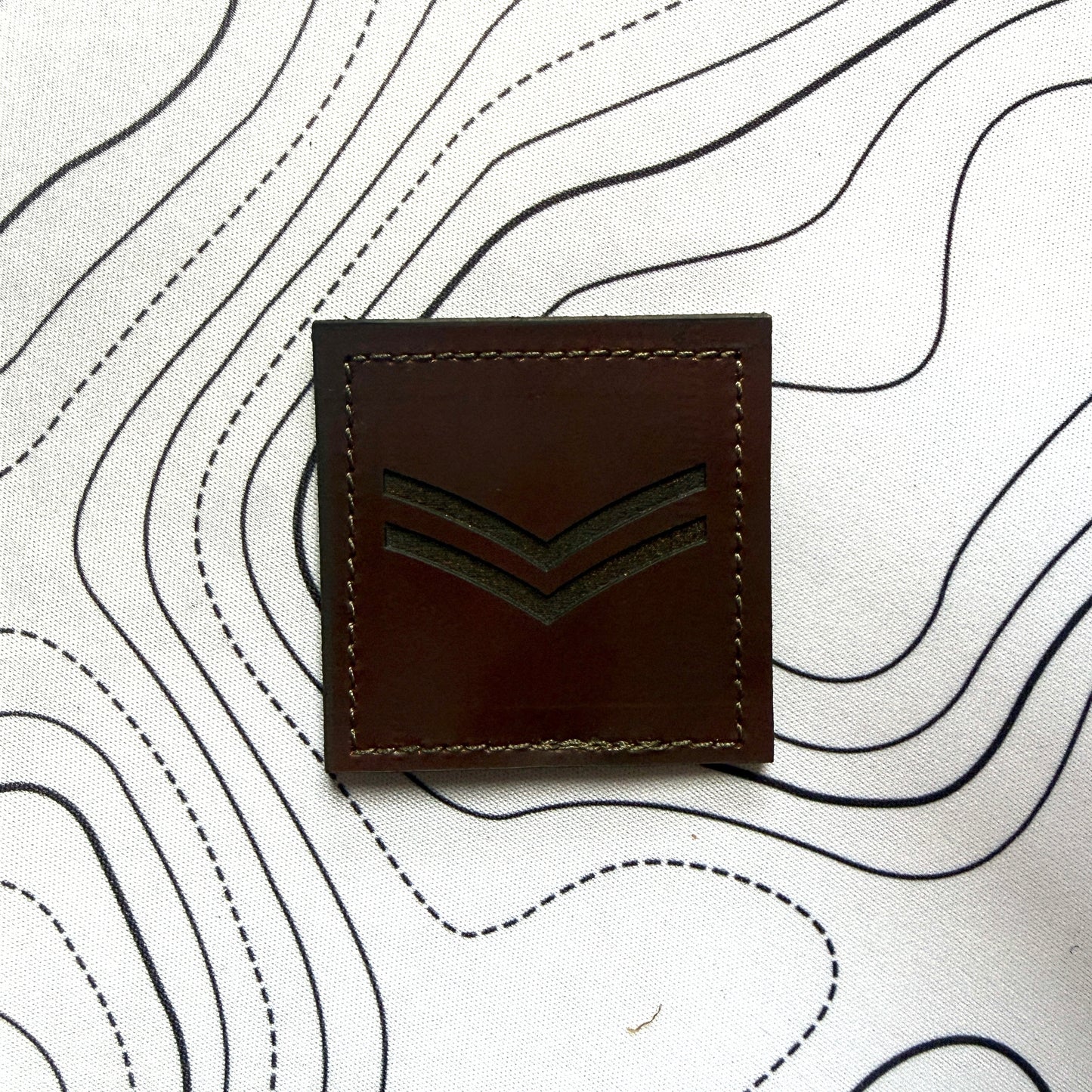 Custom leather patch
