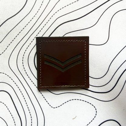 Custom leather patch