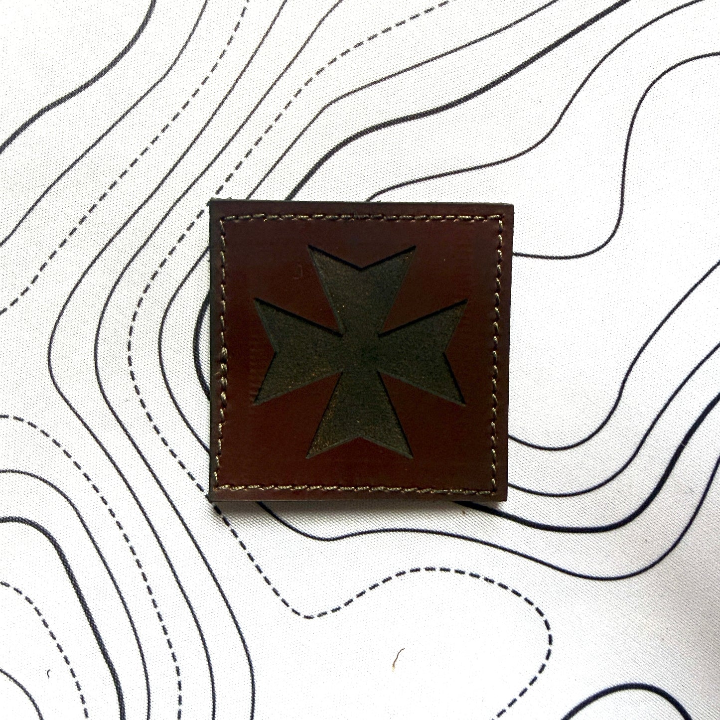 Custom leather patch