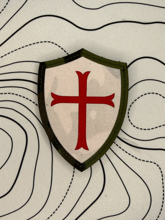 Knights templar patch alpine multicam and tropic multicam