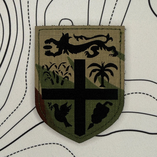 Fiji patch (Rhodesian brush stroke)